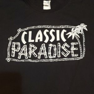 Classic paradise t shirt L